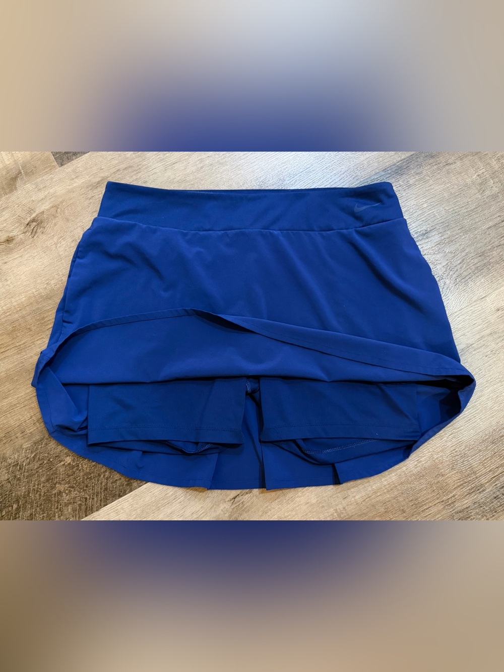 Nike Dri-Fit Skort Skirt Navy Blue Size Large Athletic Golf Tennis Pickleball - Picture 7 of 14